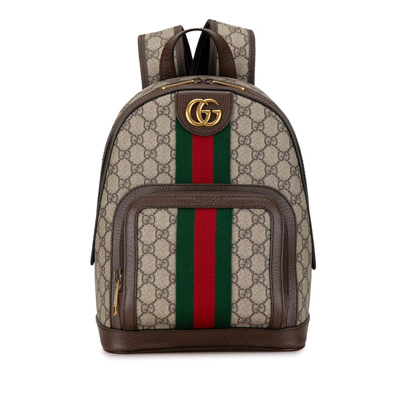 Gucci GG Supreme Ophidia Backpack Canvas Backpack 547965 in Excellent condition