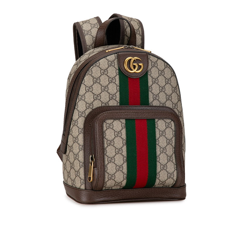 Gucci GG Supreme Ophidia Backpack Canvas Backpack 547965 in Excellent condition