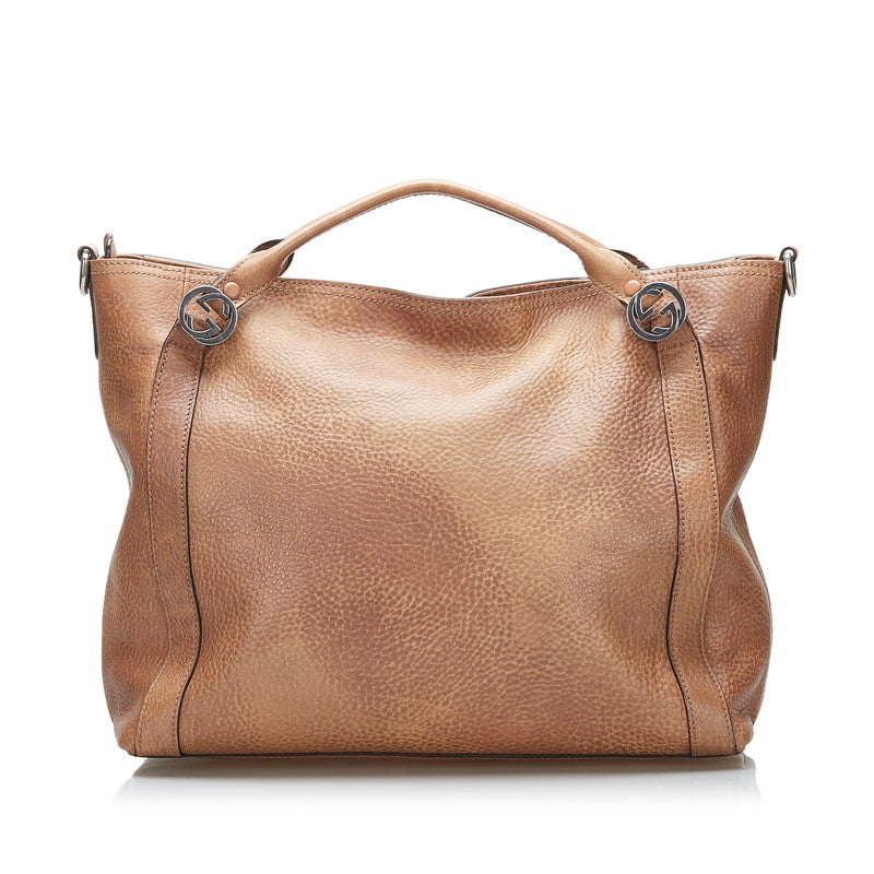 Miss GG Leather Handbag 323675