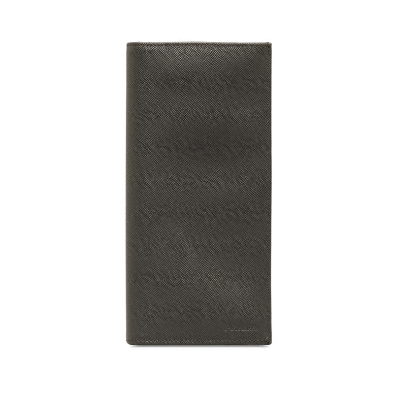 Saffiano Leather Bifold Long Wallet