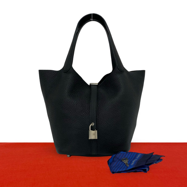 Hermes Picotin Lock PM Taurillon Clemence Handbag