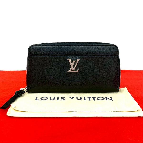 Louis Vuitton Lockme Leather Long Wallet