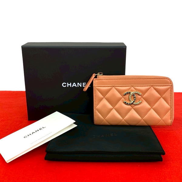 Chanel Matelasse Lambskin Coin Case
