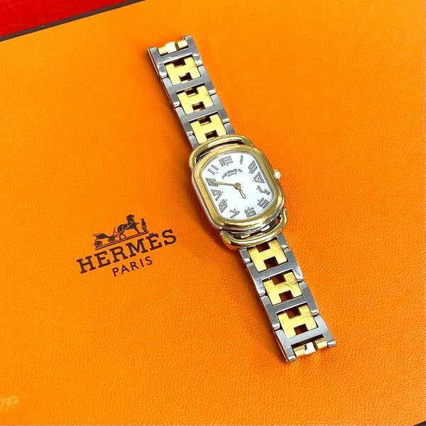 Hermes Rally Stainless Steel Quartz Watch
