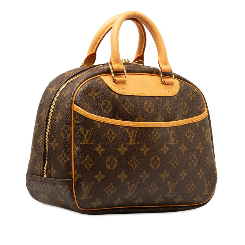 Louis Vuitton Trouville Canvas Handbag M42228 in Good condition