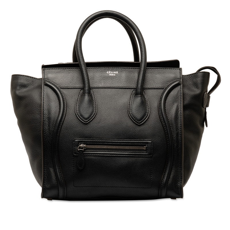Large Leather Luggage Tote Bag