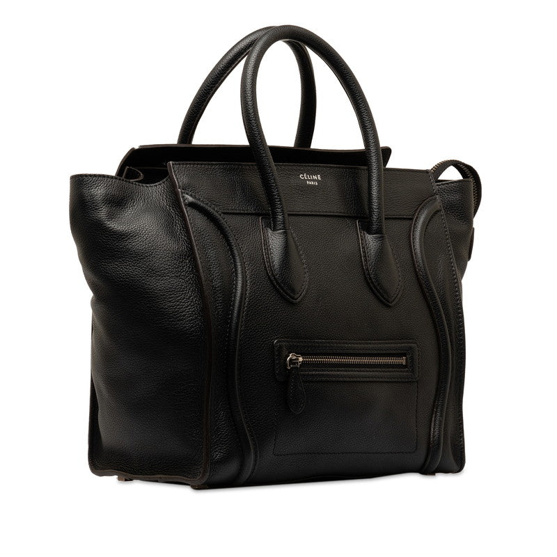 Large Leather Luggage Tote Bag