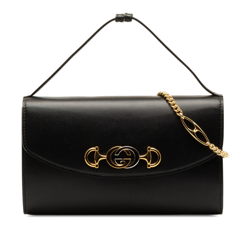 Leather Zumi Handbag 572375