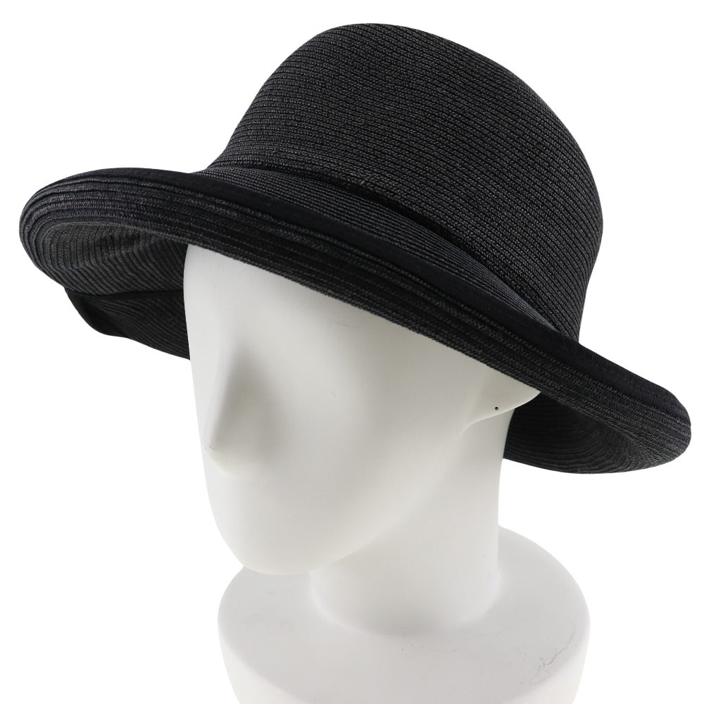 Polyester Rayon Hat Black Japan Made