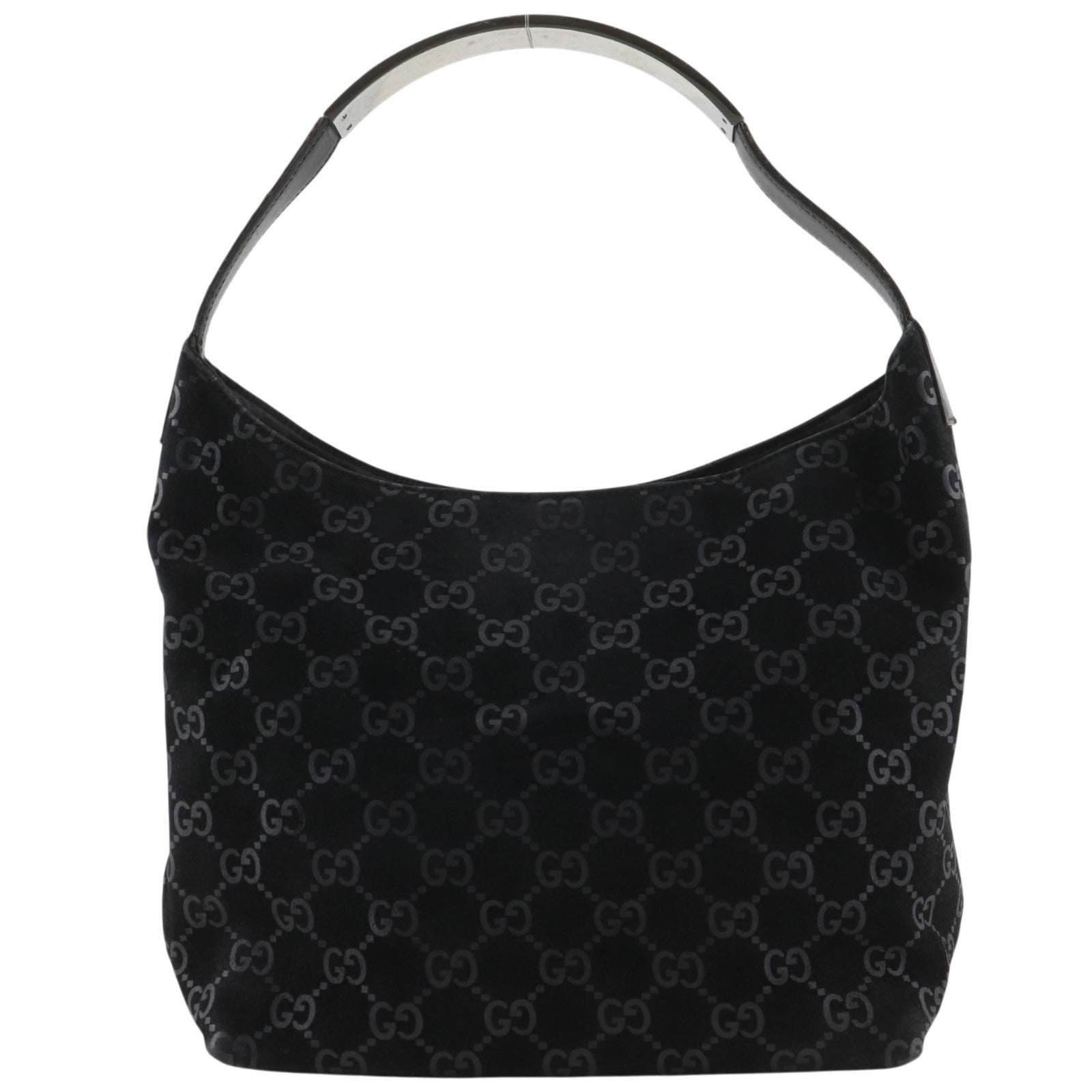 Gucci GG Suede Shoulder Bag