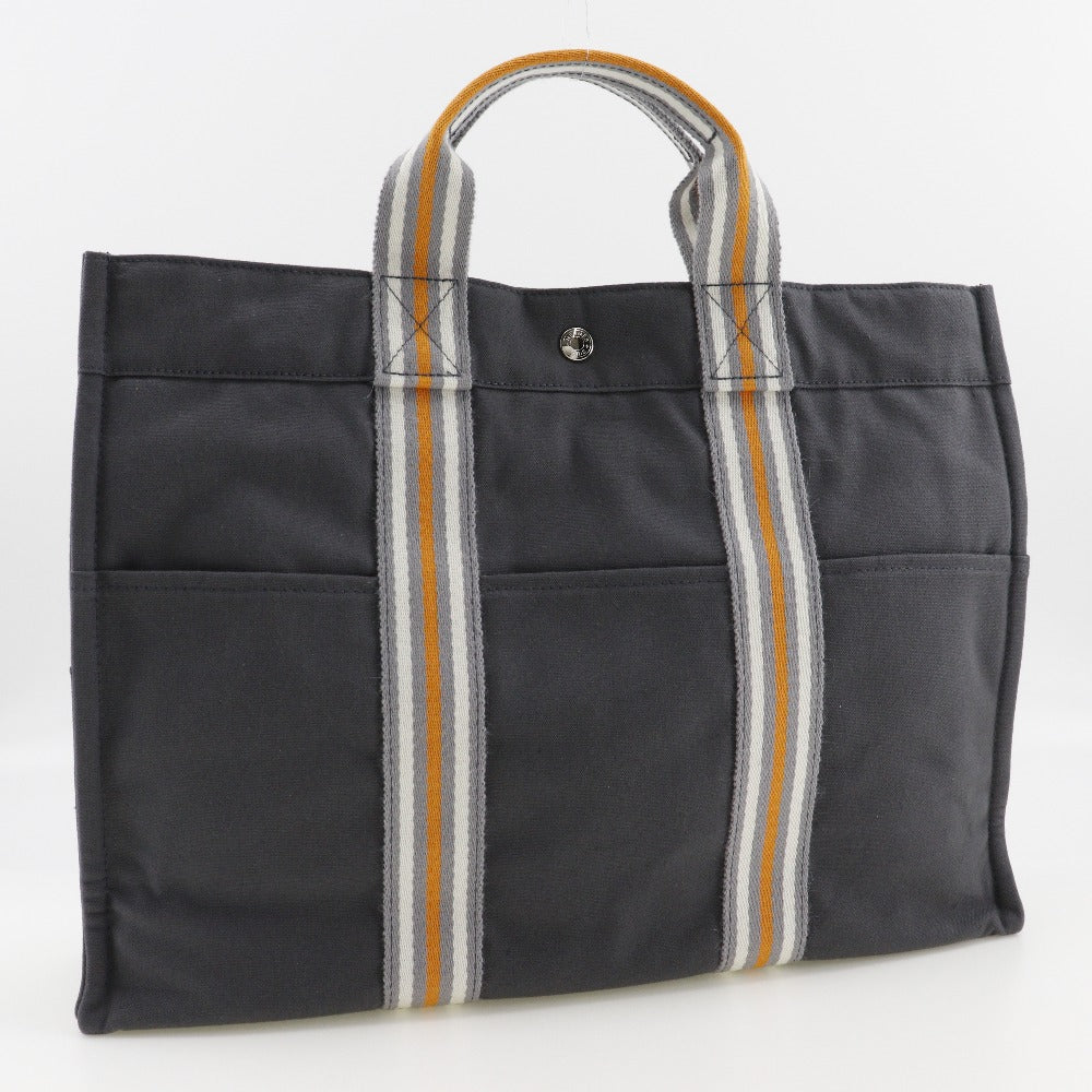 Hermes Cotton Canvas Sac Fourre-Tout MM Tote Bag