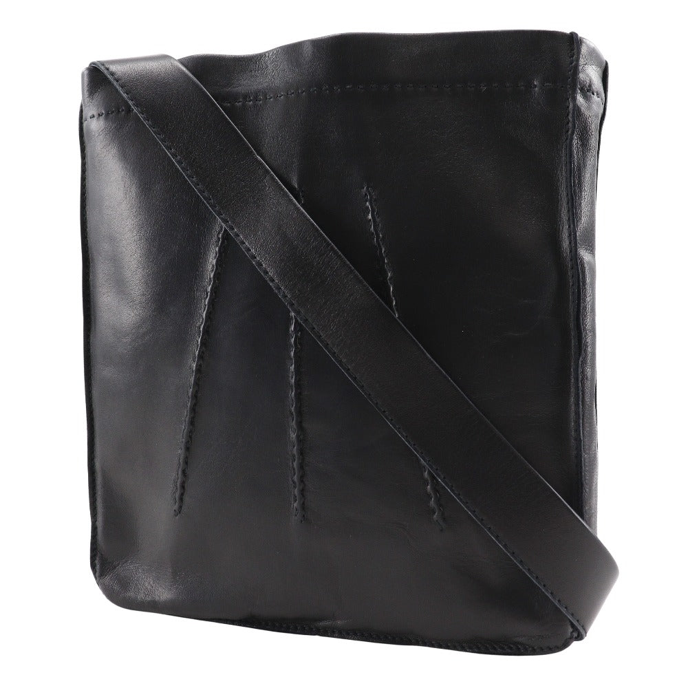 Hermes Toudou Calf Shoulder Bag Black