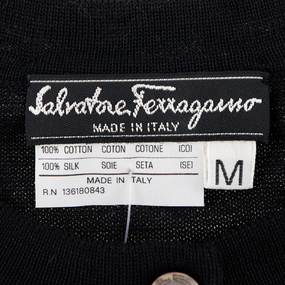 Salvatore Ferragamo Cotton Silk Cardigan