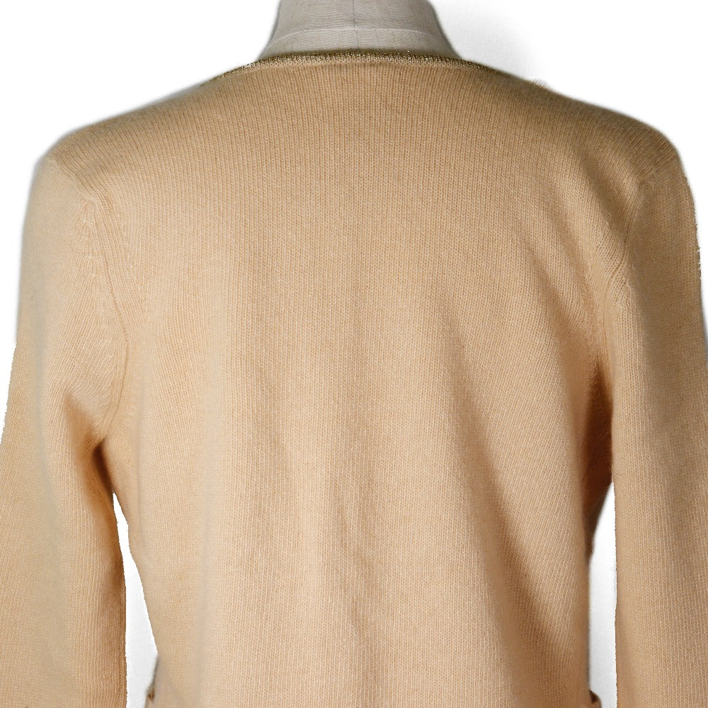 Chanel Piping Cardigan Cashmere/Polyester