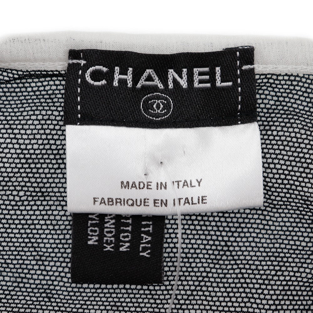 Chanel Sleeveless Tank Top Cotton Black