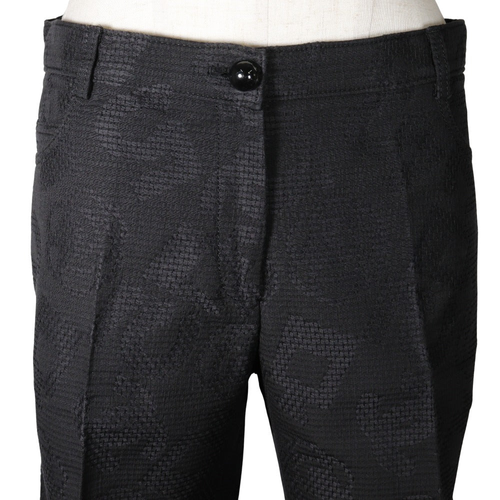 Chanel Icon Pants Cotton Black