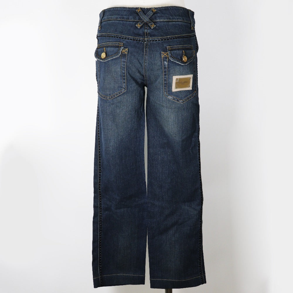 Dolce & Gabbana Denim Cropped Pants