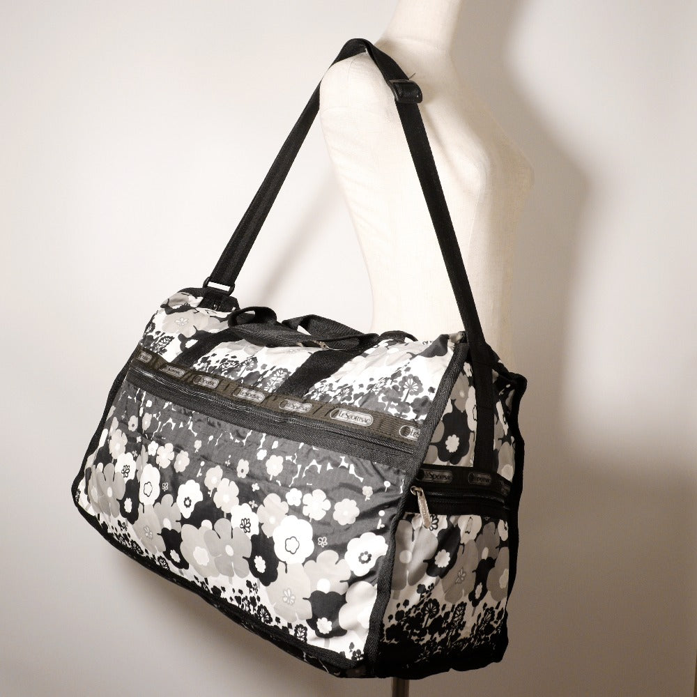 LeSportsac Flower Nylon Boston Bag