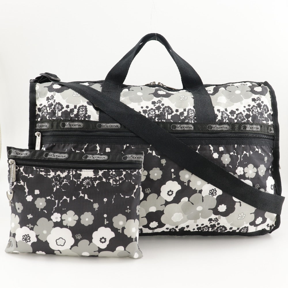 LeSportsac Flower Nylon Boston Bag