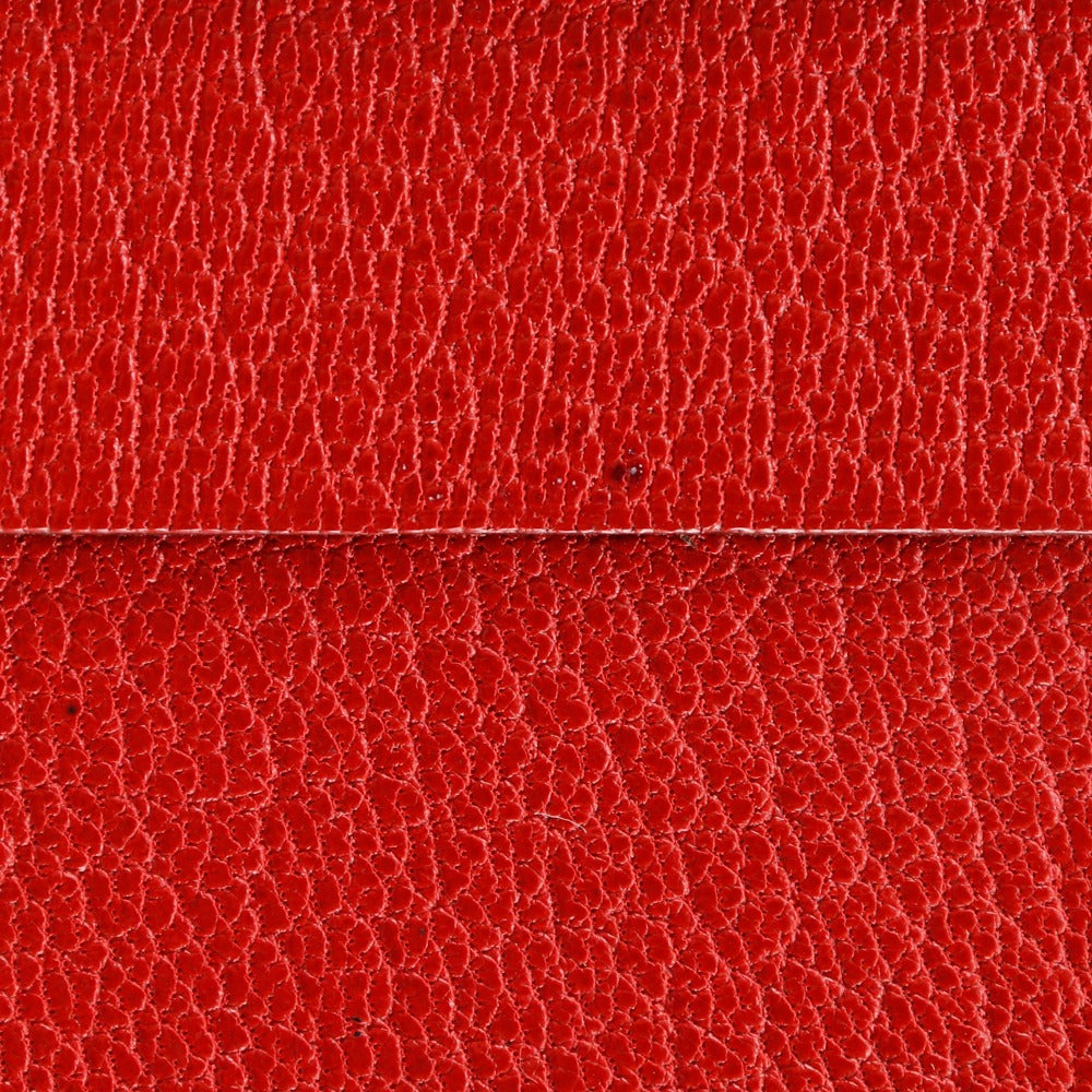 Hermes Bearn Souffle Bifold Wallet Red