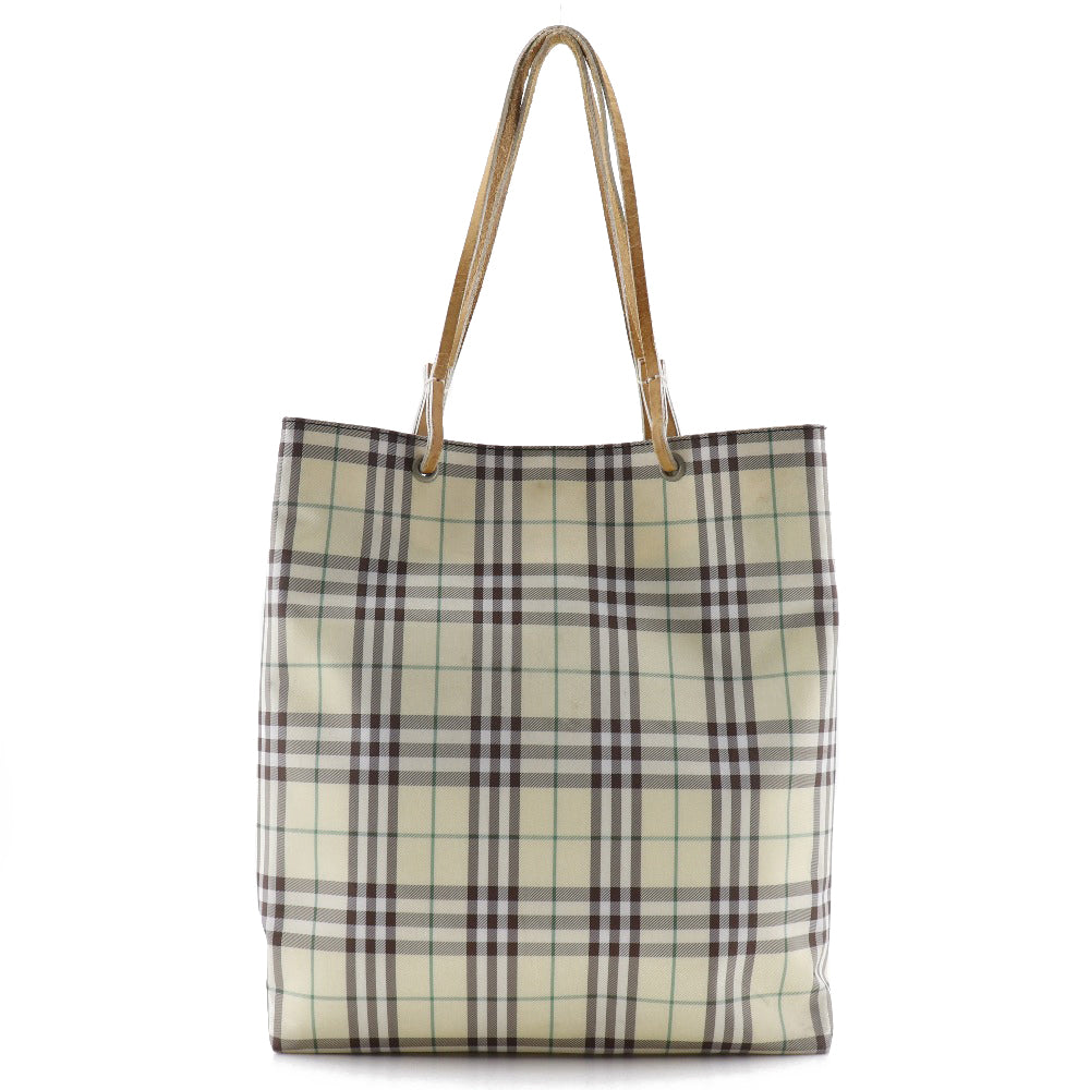 Burberry Nova Check Tote Bag  Canvas Handbag in Good Condition