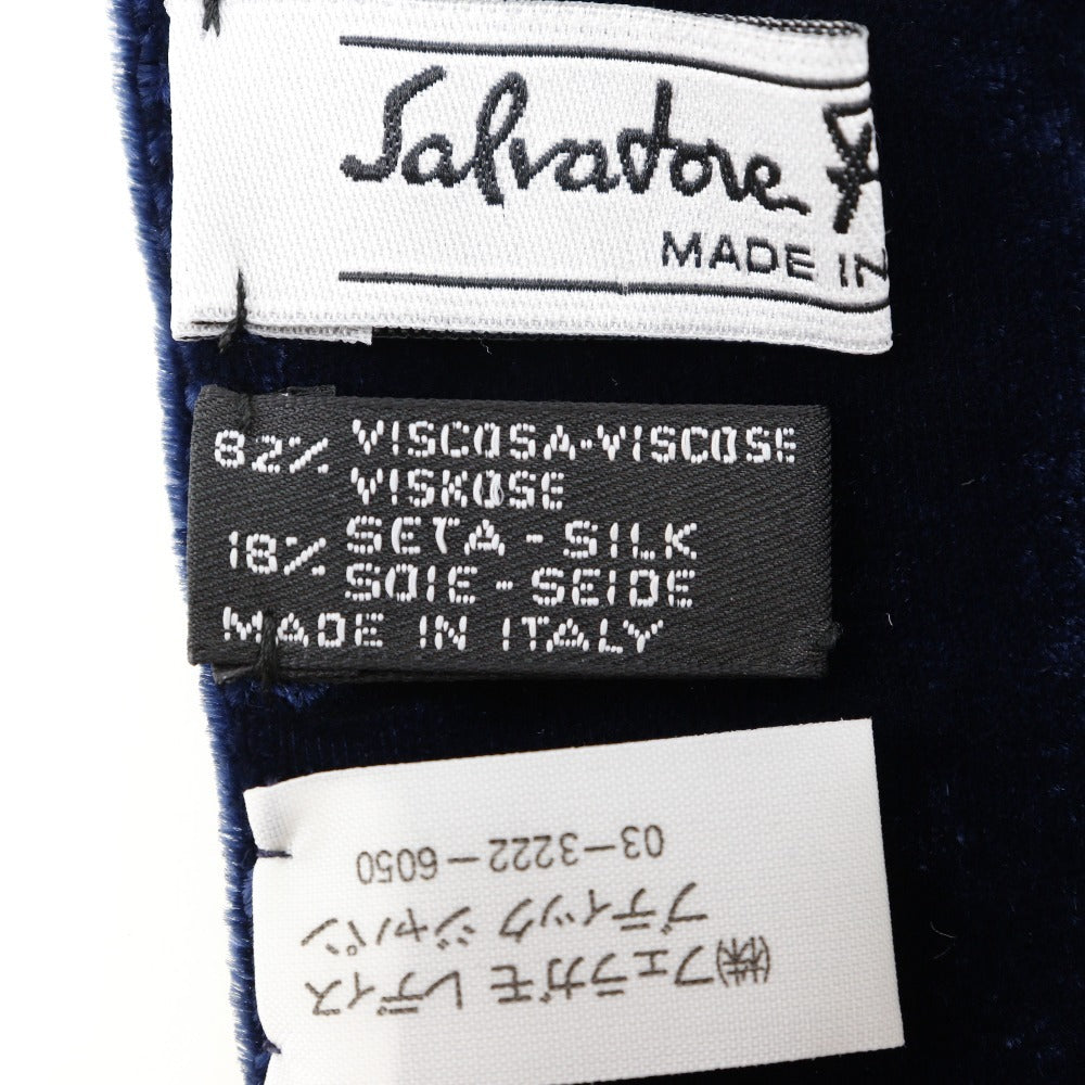 Salvatore Ferragamo Velour Scarf Stole