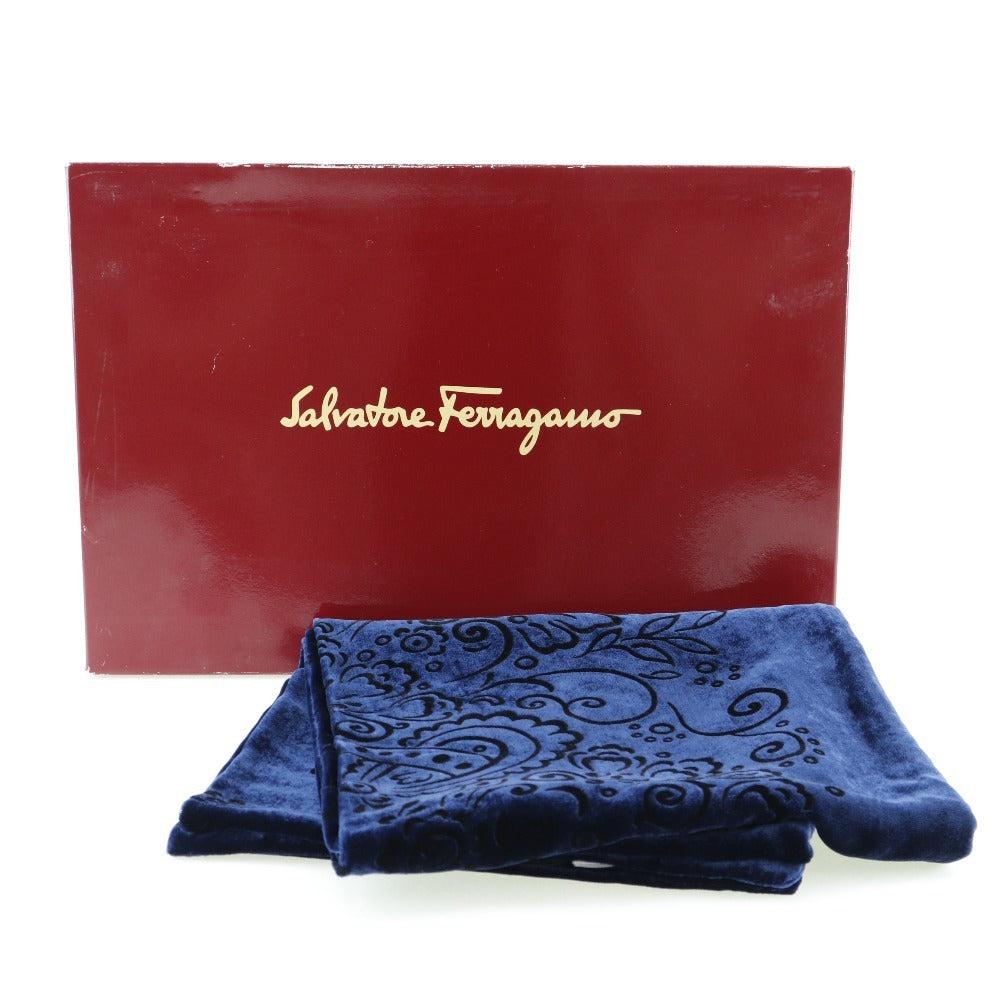 Salvatore Ferragamo Velour Scarf Stole