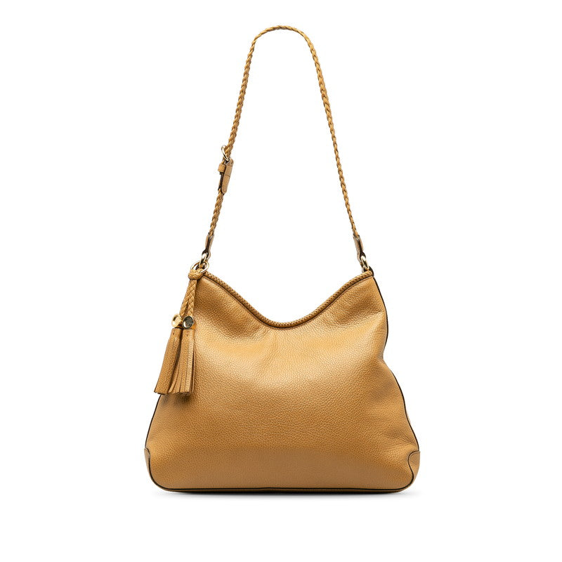Leather Shoulder Bag 336659