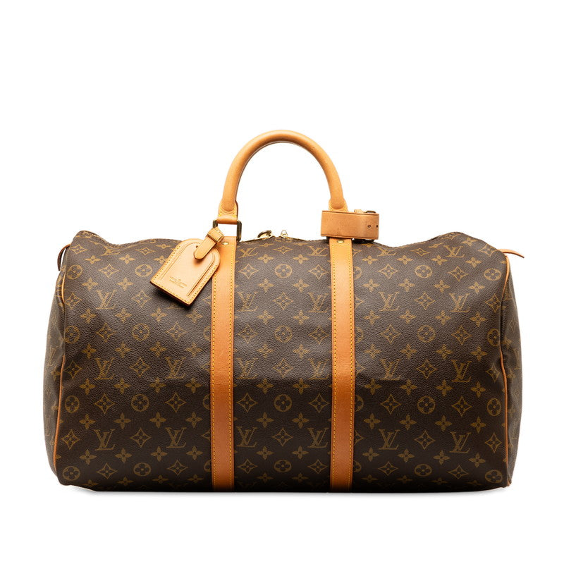 Louis Vuitton Keepall 50 Canvas Travel Bag M41426 in Good condition