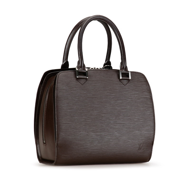 Louis Vuitton Ponneuf Leather Handbag M5205D in Good condition