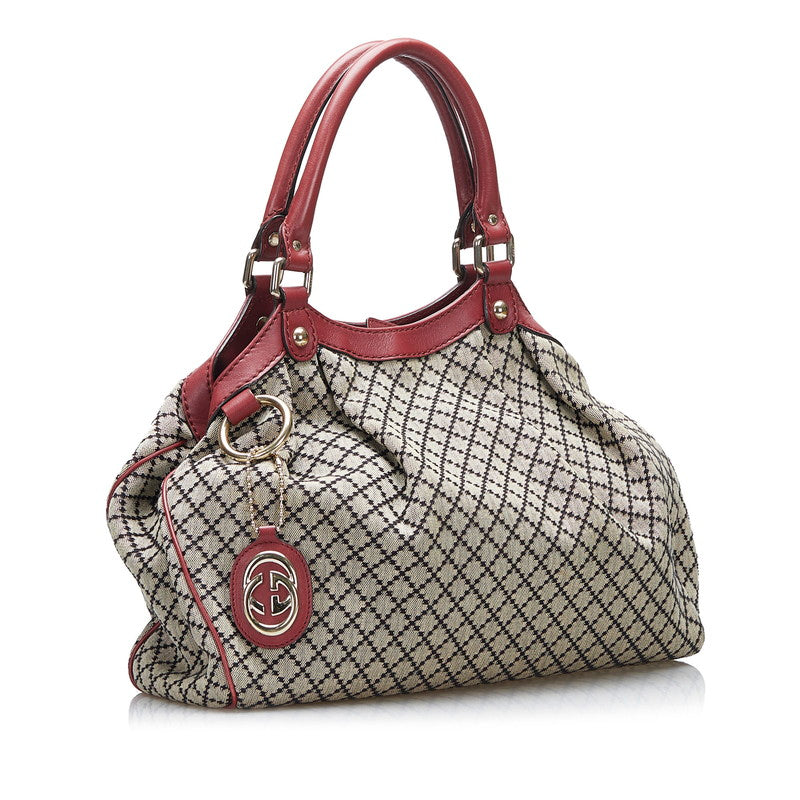 Diamante Canvas Sukey Handbag 211944