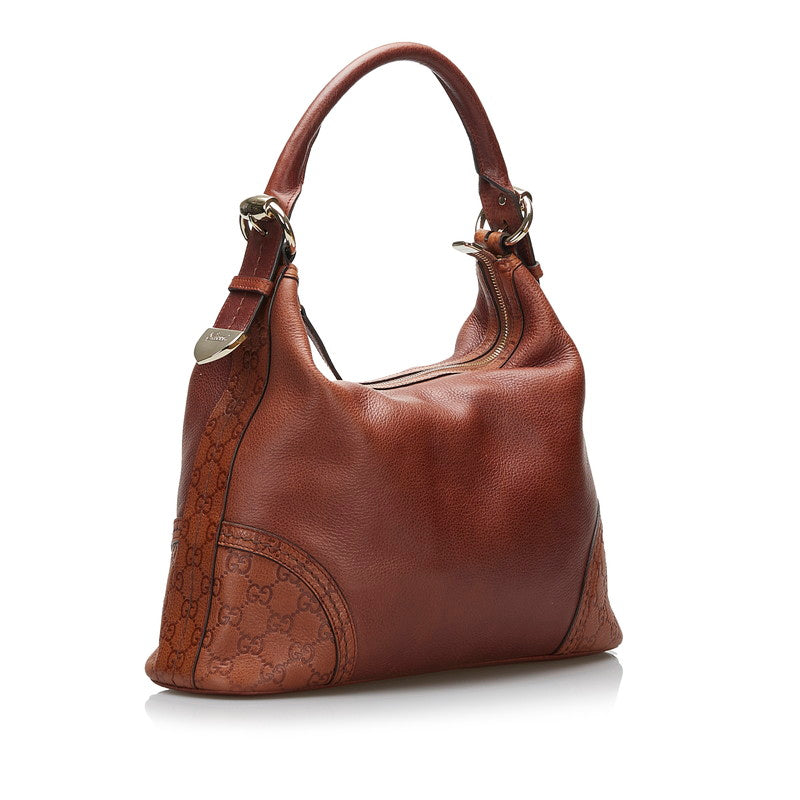 Leather Signoria Hobo Bag 181515