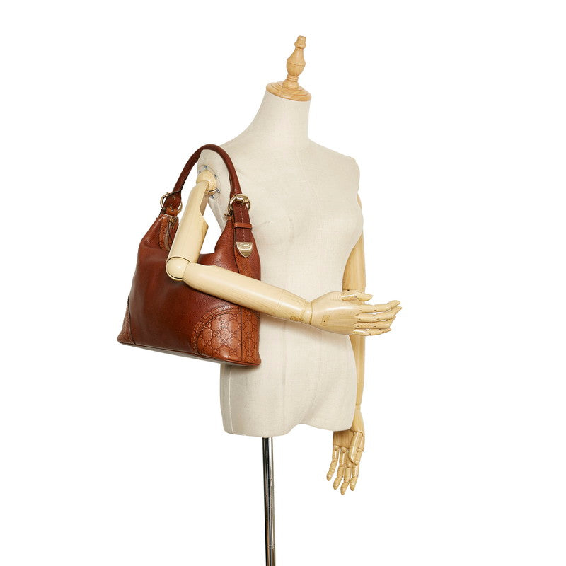 Leather Signoria Hobo Bag 181515