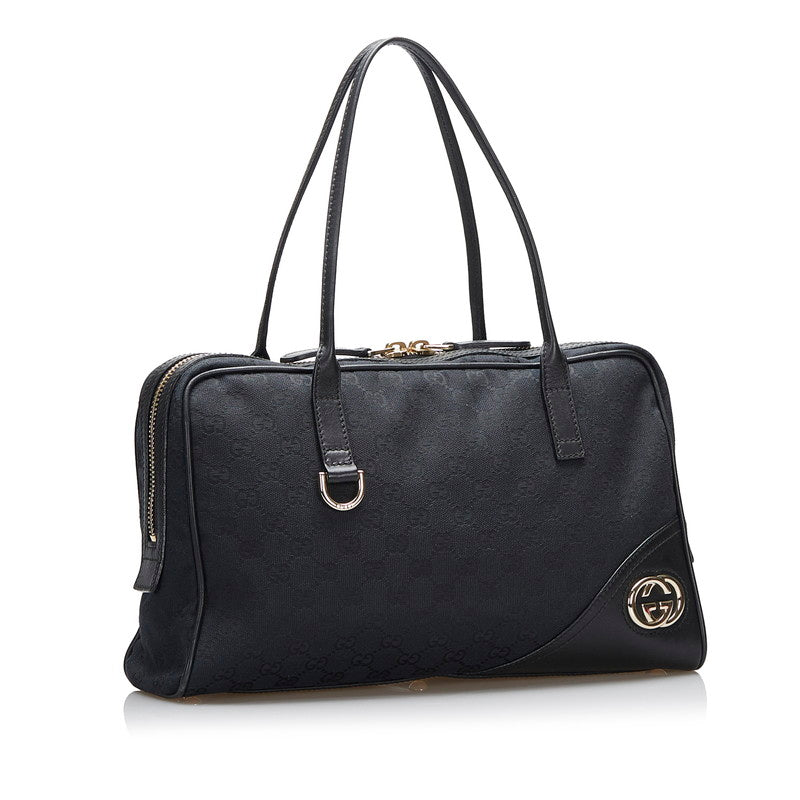 GG Canvas Britt Boston Bag 169971