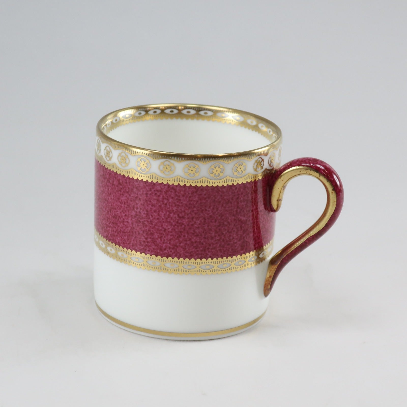 Wedgwood Etruria Ruby Demitasse Cup & Saucer