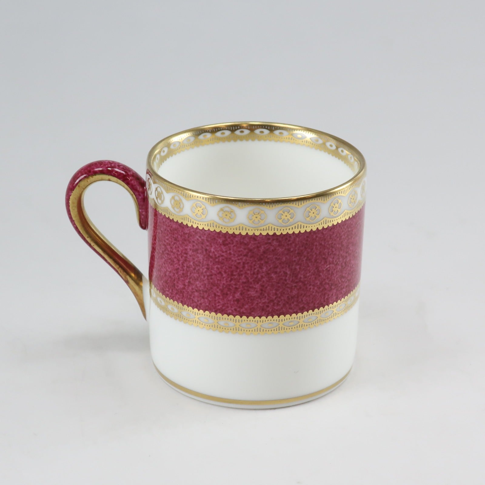 Wedgwood Etruria Ruby Demitasse Cup & Saucer