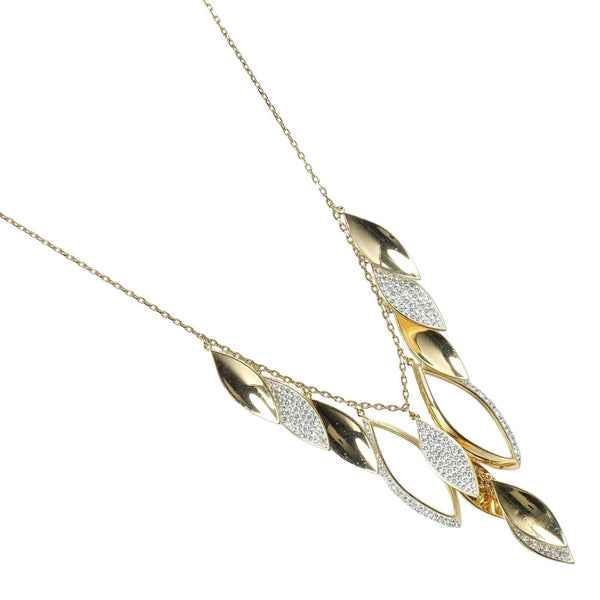 Swarovski Grape Leaf Necklace