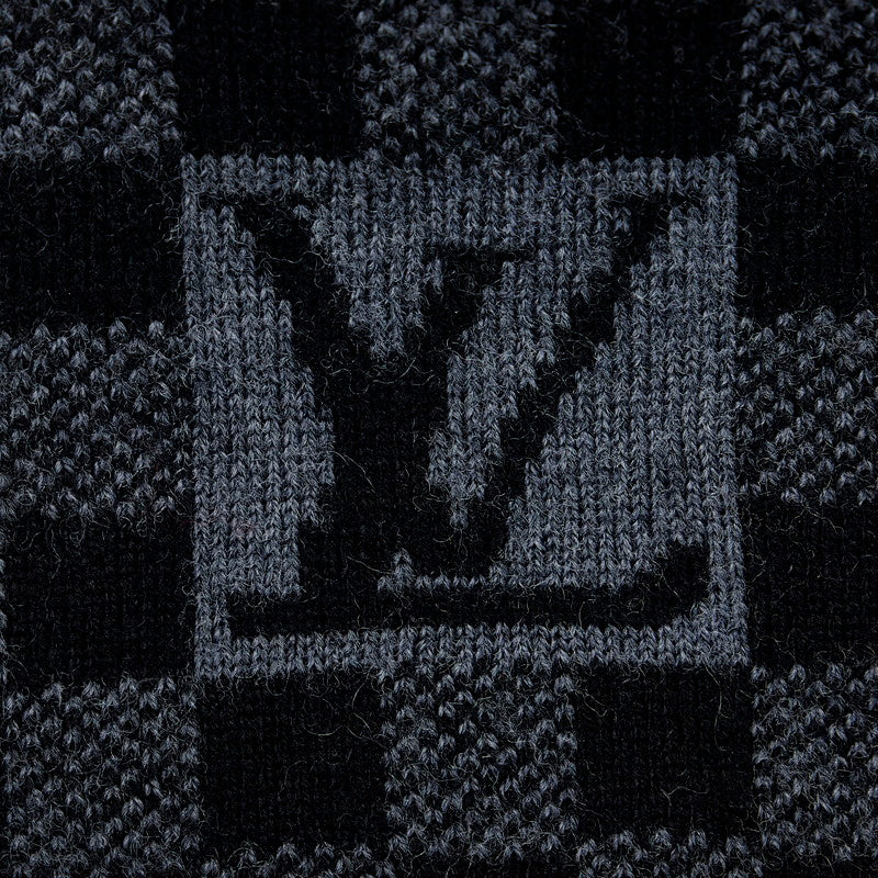 Damier Graphite Wool Scarf M74200