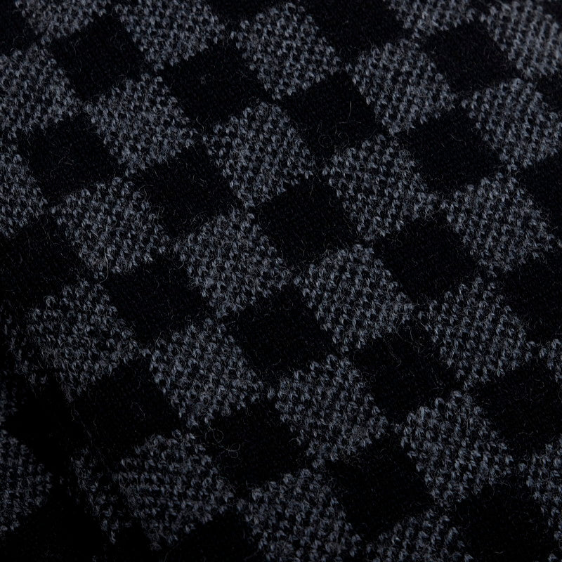 Damier Graphite Wool Scarf M74200