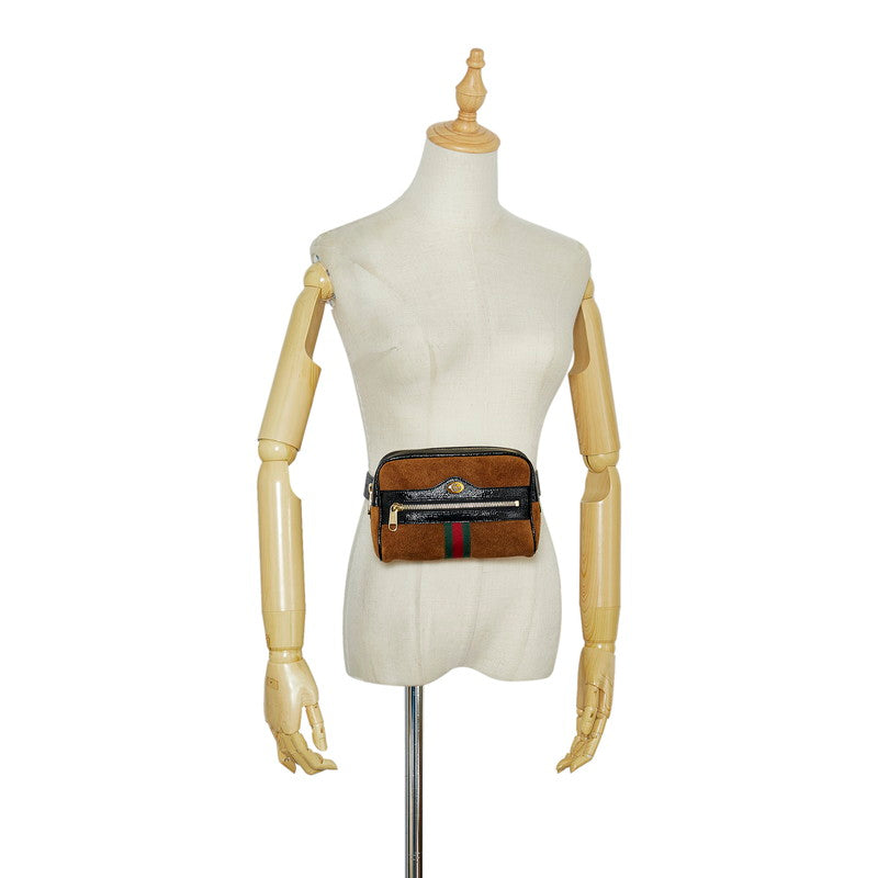 Suede Ophidia Belt Bag 517076