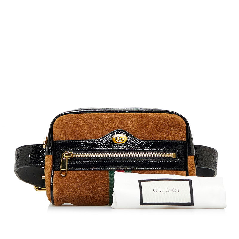 Suede Ophidia Belt Bag 517076