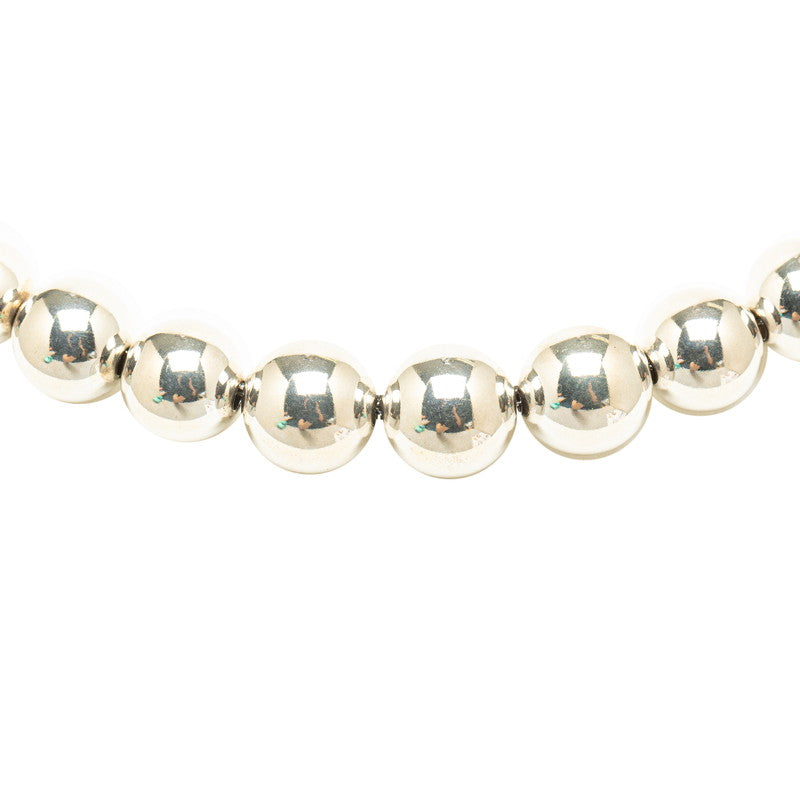 Silver Ball Link Necklace