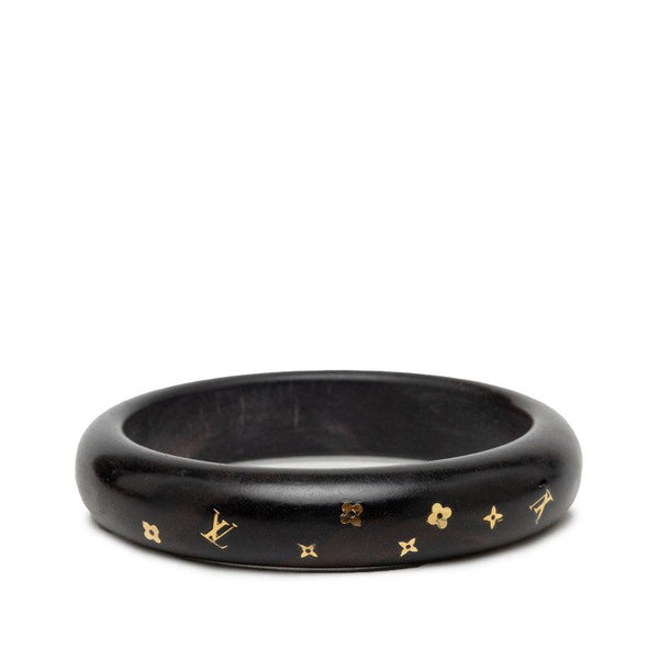 Louis Vuitton Monogram Bracelet Sylvania Wood Bangle