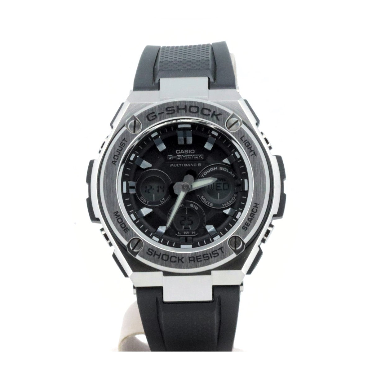 Casio G-SHOCK GST-W310 Men's Watch Stainless Steel Resin Band Solar Energy in Great Condition