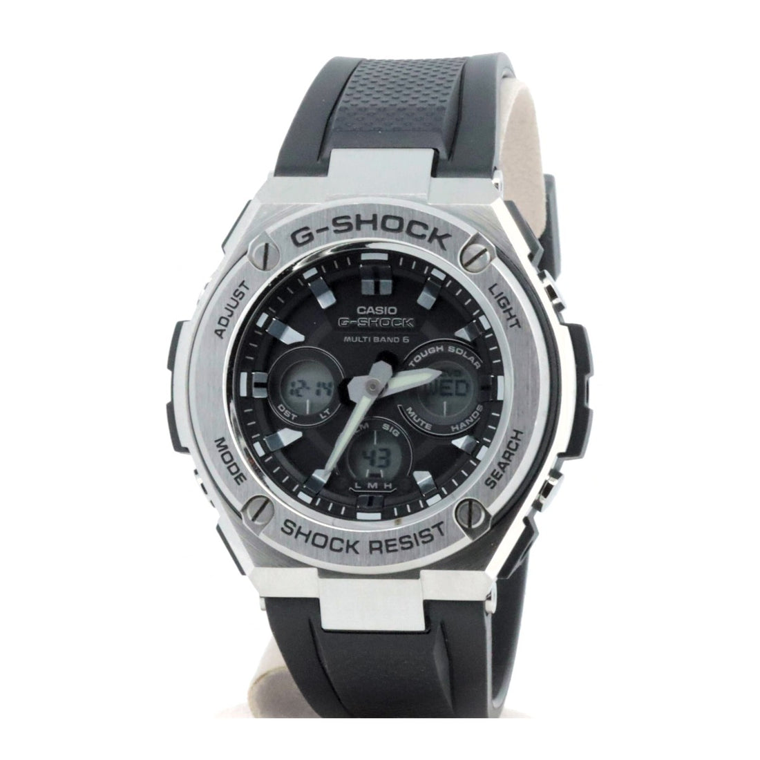 Casio G-SHOCK GST-W310 Men's Watch Stainless Steel Resin Band Solar Energy in Great Condition