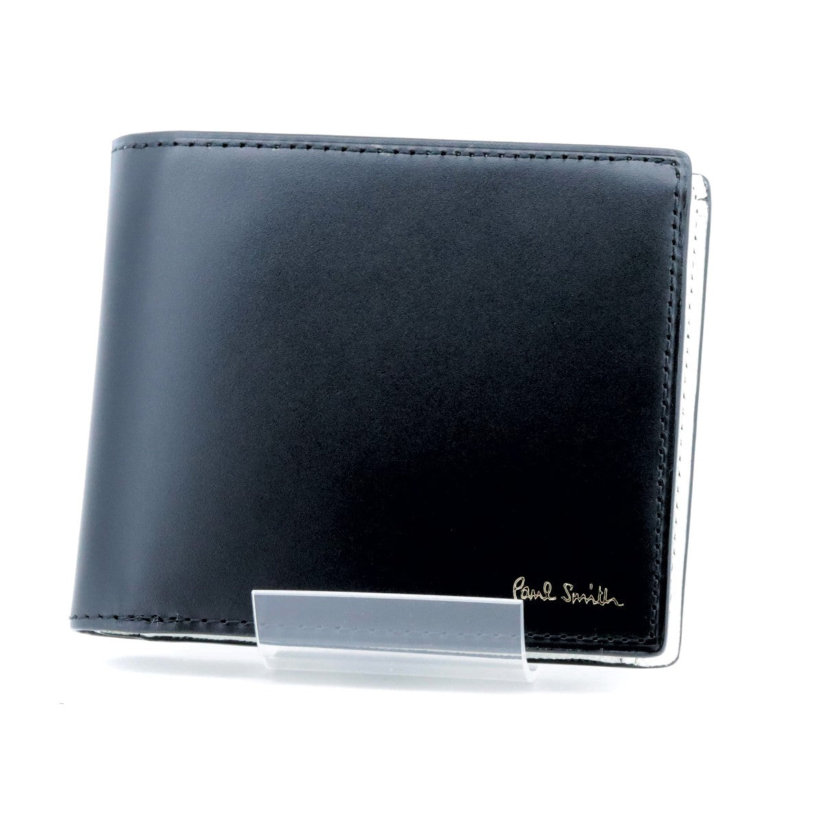 Paul Smith Leather Bifold Wallet with Coin Pocket in Pristine Condition