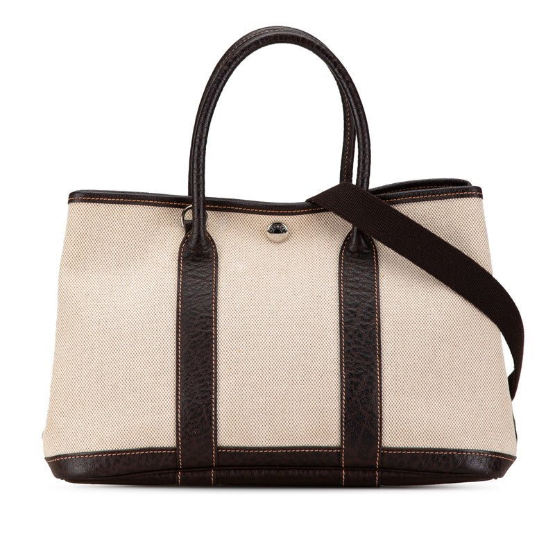 Hermes Garden Party PM Leather Tote Bag