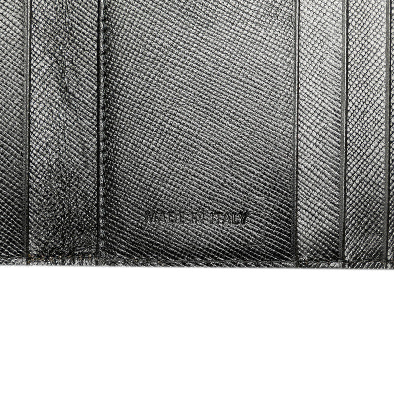 Prada Leather Nylon Tri-Fold Wallet