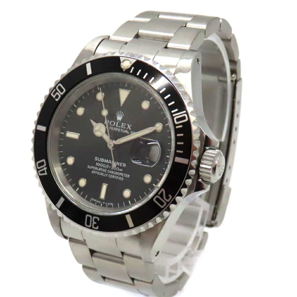 Rolex Submariner Date 16610 Black Dial Stainless Steel