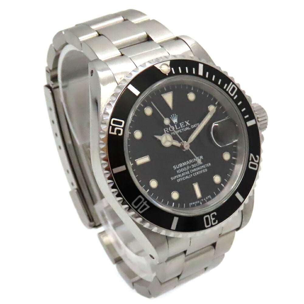 Rolex Submariner Date 16610 Black Dial Stainless Steel